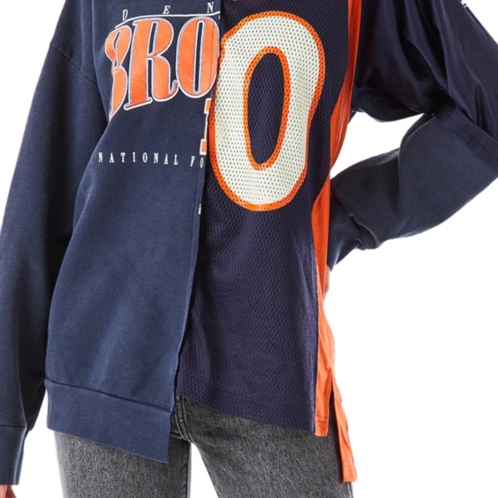 Vintage Furst of a kind spliced jersey sweatshirt
